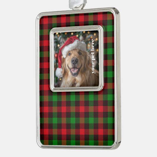 Custom Rahmen-Ornament Silber (Links)