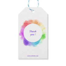 Custom rainbow business proartcraft Geschenkmarke