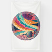 Custom Rainbow Fantasy Dome Banner (Vertikal)