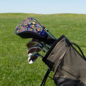 Custom Rainbow Lorikeet Golf Headcover (In SItu)