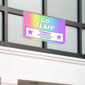 Custom Rainbow Team Banner (Äußeres Gebäude)