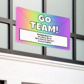 Custom Rainbow Team Banner (Äußeres Gebäude)