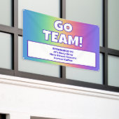Custom Rainbow Team Banner (Äußeres Gebäude)