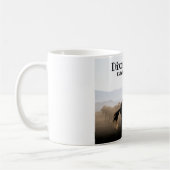 Custom Ranch Cowboy Horse etablierte Coffee Tasse (Links)