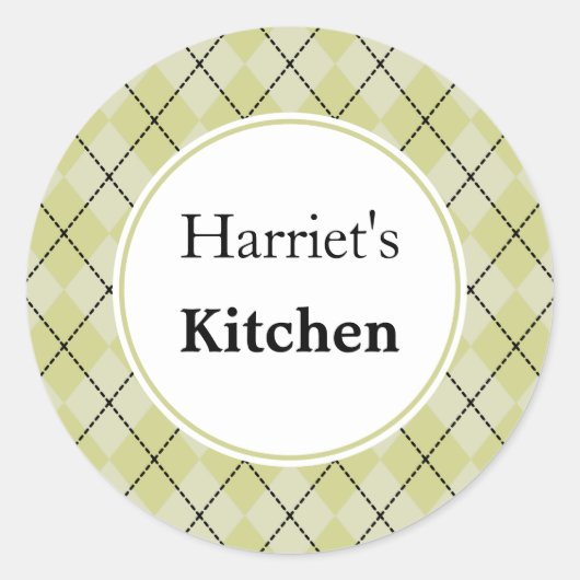 Custom Raute Kitchen Stickers (Vorderseite)