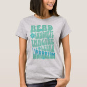 Custom Read Innovative Imagine Learn Librarian T-Shirt (Vorderseite)