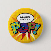 Custom Ready to POP Baby Dusche Gefallen Button (Vorderseite)