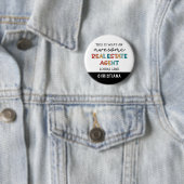 Custom Real Anwesen Agent Funny Phantastisch Realt Button (Beispiel)