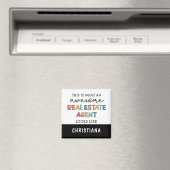 Custom Real Anwesen Agent Funny Phantastisch Realt Magnet (In Situ (Geschirrspüler))