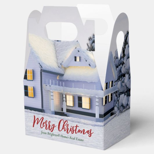 Custom Real Anwesen Business Zuhause Weihnachts-Pa Geschenkschachtel (Geöffnet)