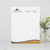CUSTOM Real Anwesen Letterhead V4 überarbeitet Briefbogen (Stehend Vorderseite)