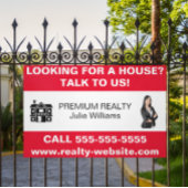 Custom Real Anwesen Realtor Foto Marketing Banner