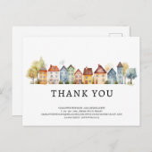 Custom Real Anwesen Vielen Dank Postkarte (Vorne/Hinten)