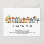 Custom Real Anwesen Vielen Dank Postkarte (Vorderseite)