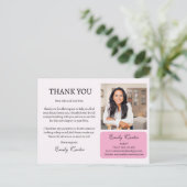 Custom Real Anwesen Vielen Dank Postkarte (Stehend Vorderseite)