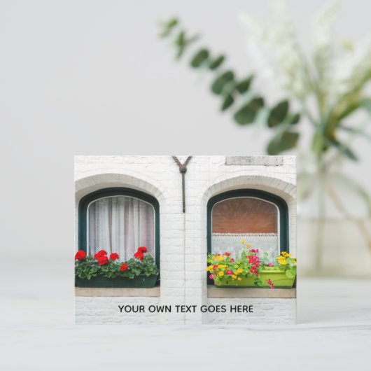 Custom Real Anwesen Zuhause Realtor Zuhause Jahres Ankündigungspostkarte (Stehend Vorderseite)