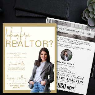 Custom Realtor Beruflich Real Anwesen Marketing Flyer