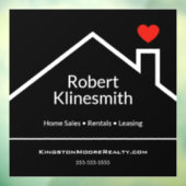 Custom Realtor Fensteraufkleber (Blatt 3)