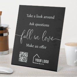 Custom Realtor Open House Sockelschild