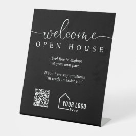 Custom Realtor Welcome Open House Sockelschild