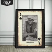 Custom Rebel Tee Wall Art, Poker direkt an der Out Poster