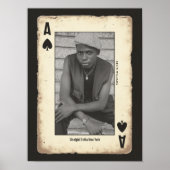 Custom Rebel Tee Wall Art, Poker direkt an der Out Poster (Vorne)