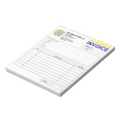 Custom Receipt Books | Logo, Sales Order Form Notizblock (Rotiert)