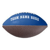 CUSTOM RED BLUE NUMMER NAME TYPOGRAPHY FOOTBALL (Gedreht 90)