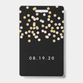 Custom Red Carpet VIP Pass 16 . Geburtstag Ausweis (Rückseite)