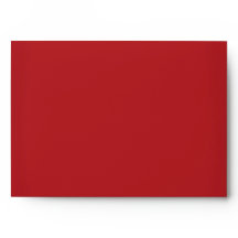 Custom Red Christmas Grußkartenumschläge