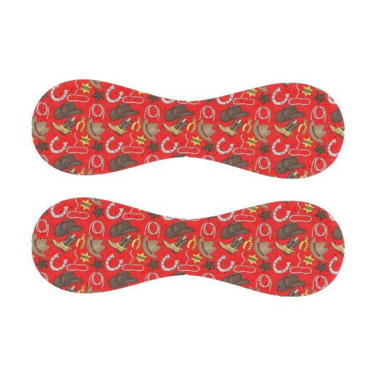 Custom Red Cowboy Way Baseball (Paneele)