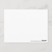 Custom Red Fire Truck Postkarte (Rückseite)