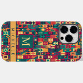 Custom Red Gelb Green Shapes Geometric Case-Mate iPhone Hülle (Rückseite (Horizontal))