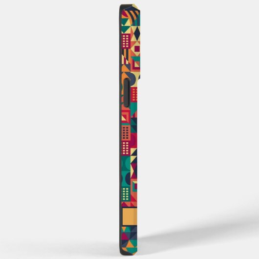 Custom Red Gelb Green Shapes Geometric Case-Mate iPhone Hülle (Rückseite / Rechts)