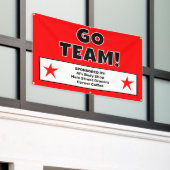 Custom Red Go Team Banner (Äußeres Gebäude)