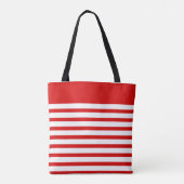 Custom Red Monogram Tasche (Rückseite)