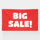 Custom Red SALE Banner (Horizontal)