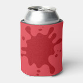 Custom Red Splash Can Cooler Dosenkühler (Kanne Vorderseite)