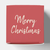 Custom Red Stars | Personalisierte Felder Geschenkschachtel (Oben)