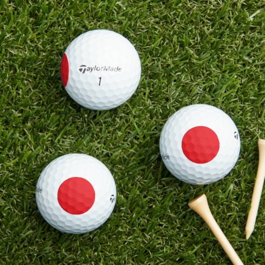 Custom Red Taylor Made TP5 Golf Balls Golfball (Insitu Gras)