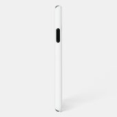 Custom red tulip Blume Zazzle Basic Smartphone iPhone Hülle (Rechte Seite)