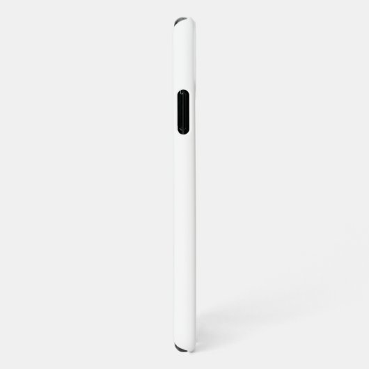 Custom red tulip Blume Zazzle Basic Smartphone iPhone Hülle (Rechte Seite)