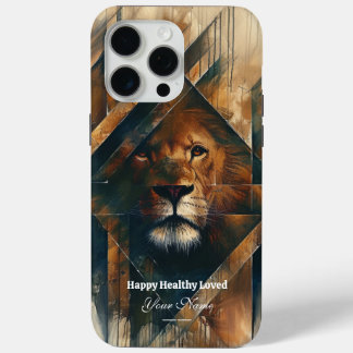 Custom: Regal Lion iPhone 15 ProMax Fall Case-Mate iPhone Hülle