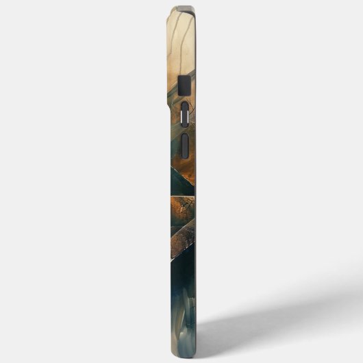 Custom: Regal Lion iPhone 15 ProMax Fall Case-Mate iPhone Hülle (Rückseite / Links)