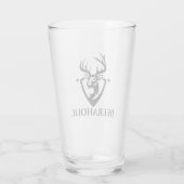 Custom Rehjagd Bier Glass Tumblr Glas (Rückseite)