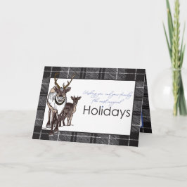 Custom Reindeer Deer Christmas Holiday Magical  Karte