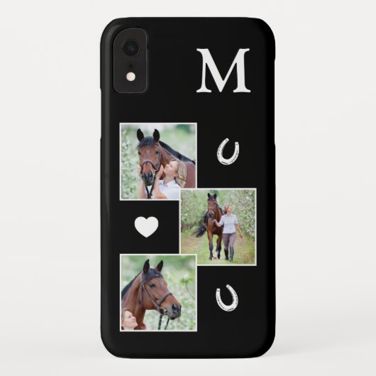 Custom Reittier Animal Foto Pferd Case-Mate iPhone Hülle (Rückseite)