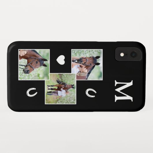 Custom Reittier Animal Foto Pferd Case-Mate iPhone Hülle (Rückseite (Horizontal))