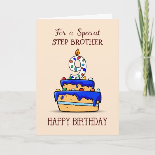 Custom Relation, 9. Geburtstag, 9. Karte (Vorderseite)