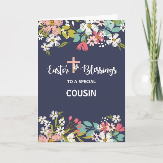 Custom Relation Ostersegnung des Risen Christi Karte (Vorderseite)